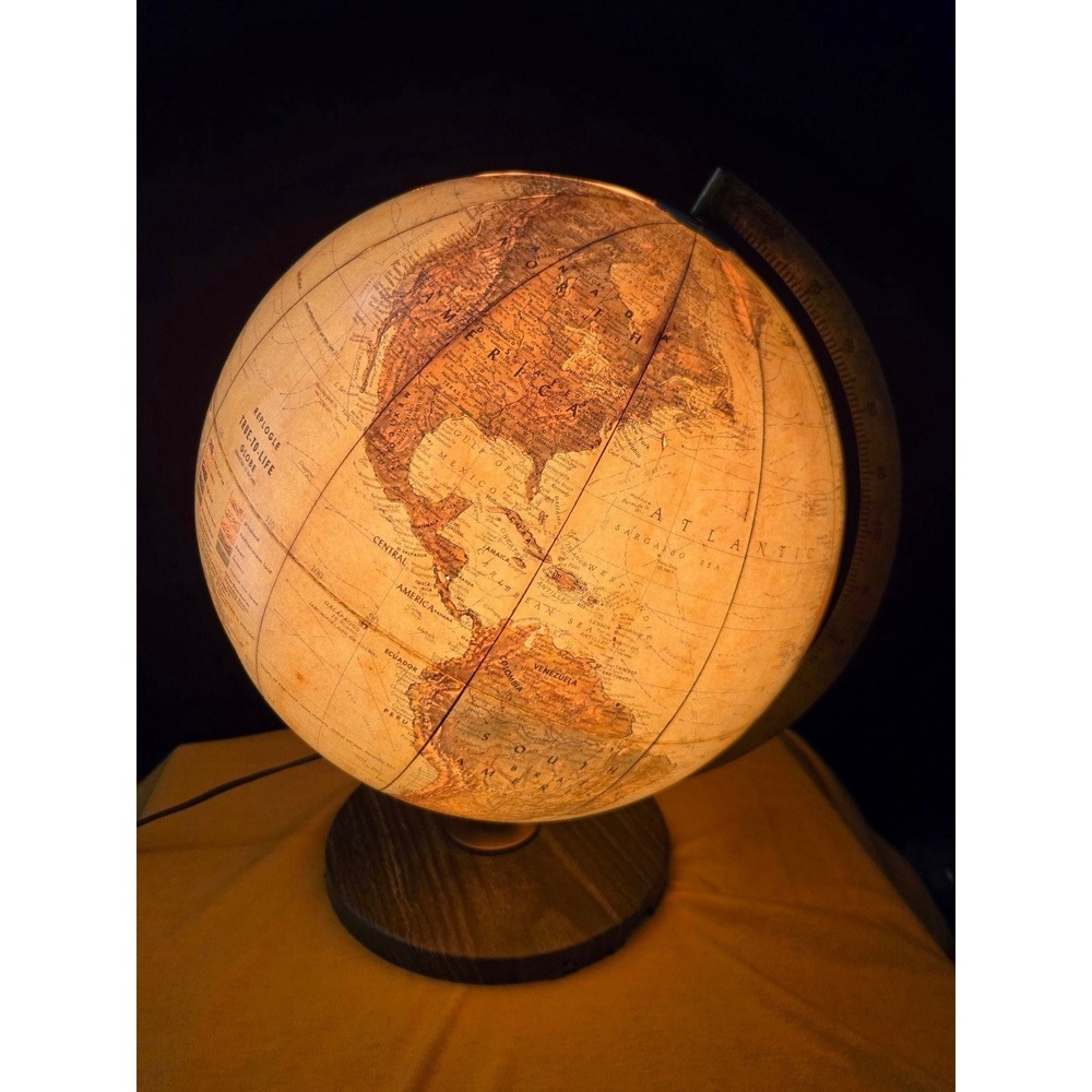 Vintage‎ Replogle Illuminated World Globe